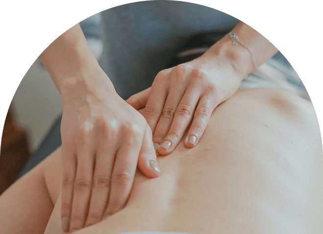 マッサージを受ける